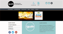 Desktop Screenshot of iguale.com.br